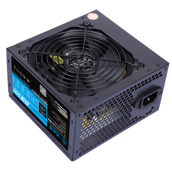 大水牛（BUBALUS）额定500W 劲强500台式电脑主机电源（主动式PFC/12CM风扇/智能温控/支持背线/宽幅电压）
