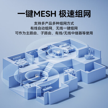 中兴（ZTE）巡天BE5100无线家用wifi7路由器 自研10核芯片 千兆双频wifi路由 5颗信号放大器穿墙王游戏加速