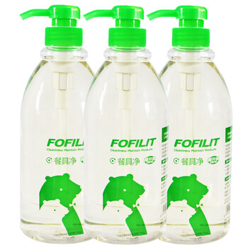 芳菲丽特（FOFILIT）F-8257 餐具净 厨房餐具清洁去油污 750ml*2瓶