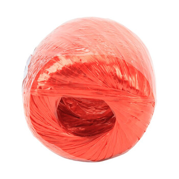 卡夫威尔 尼龙绳子捆绑用打包绳子 塑料撕裂绳捆扎绳撕裂带 包装绳草球绳封包扎带 红色 150g YJ3513