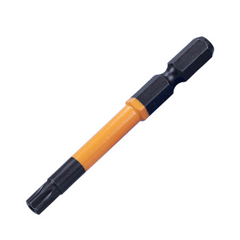 安力士牌（ANEX）梅花内六角批咀ACTX-2765带孔风批头T27X65mm梅花型电动批嘴 星型螺丝刀