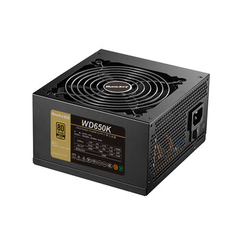 航嘉（Huntkey）WD650K 金牌650W电脑电源（80PLUS金牌/单路50A/全电压/LLC+SR+DC-DC/智能温控/3A大作）