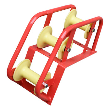 稳斯坦 WST180 放线滑轮尼龙 大弯井口滑轮转角滑轮地缆线缆尼龙轮 电缆滑轮(弯井口滑轮)