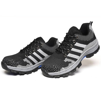 成楷科技 CKF-DB105H 非织布透气安全鞋轻便 劳保鞋防砸 钢包头 防穿刺工作鞋 黑色41码