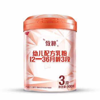 多美滋（Dumex）致粹3段(12-36个月)幼儿配方乳粉900g/克 1罐