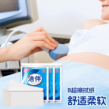 洁云卫生纸平板纸460g*3包 L码厕纸医院B超用纸草纸宠物捡屎纸洁 伴