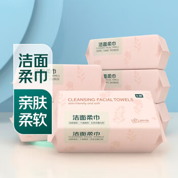 七鲜 洁面柔巾80抽