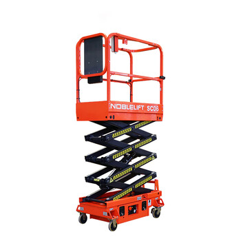 诺力（NOBLIFT）SC06E剪叉式高空作业平台（直流电机驱动）荷载240KG 升高3.9米	