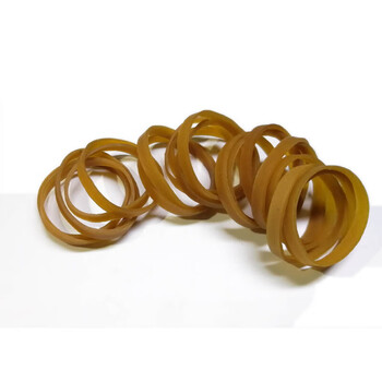 飞尔(FLYER)加宽加厚型捆扎橡皮筋 牛皮筋 弹力橡皮筋 橡胶圈【500g装 Φ38mm×宽5mm】