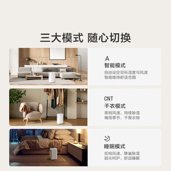 京东京造京东京造除湿机/抽湿机家用除湿器 12L/天除湿量 负离子净化除菌 卧室轻音除潮 智能干衣机 焕新