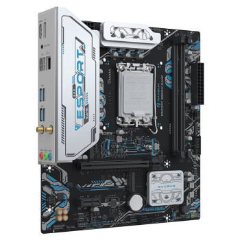 铭瑄（MAXSUN）MS-eSport B860M GANK WIFI 支持DDR5 CPU 245K/265KF（Intel B860/LGA 1851）