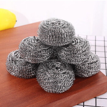 益美得 WY4154 不锈钢清洁球清洁不生锈钢丝球 13g100个