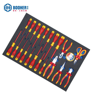 宝合(BOOHER)22件VDE绝缘工具组套 0200618 