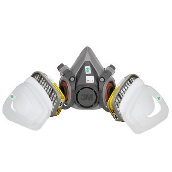 3M 6200+6002防毒面具套装防酸性气体氯化氢透气男女通用 定做