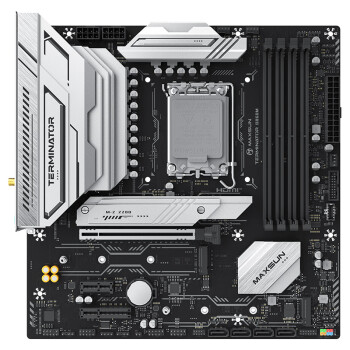 铭瑄（MAXSUN）MS-终结者 B860M WIFI 支持DDR5 CPU 245K/265KF（Intel B860/LGA 1851）