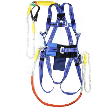 建设（JIANSHE）H501+Z011+W001全身式安全带D型环高空作业定位围杆绳1套