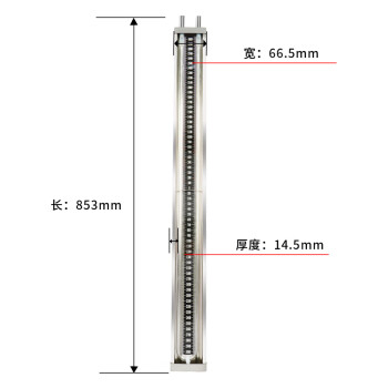 匡建仪表（CONJANT）BYY型不锈钢U型压力计 封闭式压差表 水柱表测压天然气管道压力计 压差计 正负4000pa