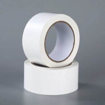 飞尔（FLYER）地板胶带 地面定位贴纸【白胶 66m×0.055mm×50mm】50卷起批