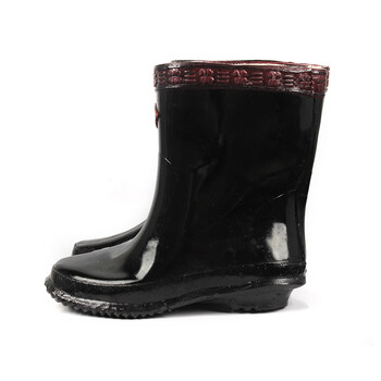 征安30KV绝缘靴电工绝缘雨靴30KV 高压绝缘耐磨防滑防电绝缘雨鞋42