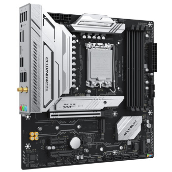 铭瑄（MAXSUN）MS-终结者 B860M WIFI 支持DDR5 CPU 245K/265KF（Intel B860/LGA 1851）