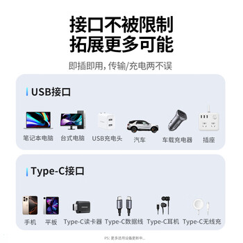 绿联USB3.2转换Type-C转接头OTG适用苹果16/15华为手机U盘耳机键鼠充电器数据线平板笔记本电脑车载