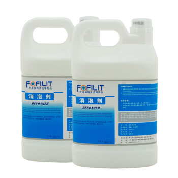 芳菲丽特（FOFILIT）F-107 消泡剂 地毯吸水机水箱消泡化泡剂 工业污水处理消泡 3.8L*4瓶