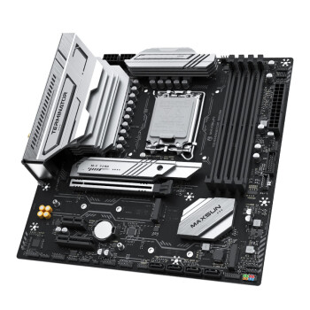 铭瑄（MAXSUN）MS-终结者 B860M WIFI 支持DDR5 CPU 245K/265KF（Intel B860/LGA 1851）