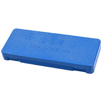 匡建仪表（CONJANT）塑料盒三支组酒精计可测0-100°含100ml塑料量筒