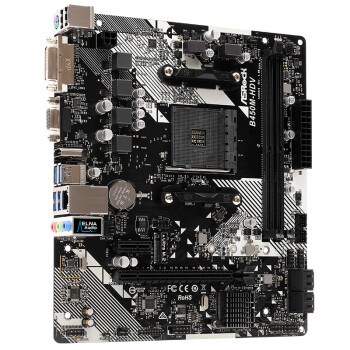华擎（ASRock）B450M-HDV R4.0主板 支持CPU 5700X3D/5700X/5600（AMD B450/AM4 Socket）