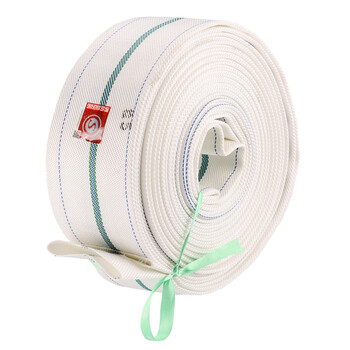 沱雨（TUOYU) 消防水带 三江消防16-80-20抗高压耐磨聚氨酯16型80mm(3英寸)20米【水带+快速卡式接扣】