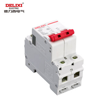 德力西 空气开关 小型断路器 开关总闸 DZ47s C型 2P 63A ；DZ47SN2C63