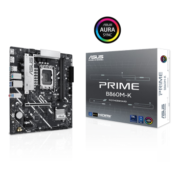 华硕PRIME B860M-K 主板 支持 CPU 245KF/230/225 (Intel B860/LGA 1851）