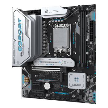 铭瑄（MAXSUN）MS-eSport B860M SNIPER WIFI 支持DDR5 CPU 245K/265KF（Intel B860/LGA 1851）