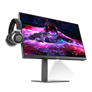 SANC盛色23.8英寸2K原生180Hz FastIPS显示器10bit 硬件低蓝光 小夜灯耳机挂架 电脑电竞屏幕 G52Max