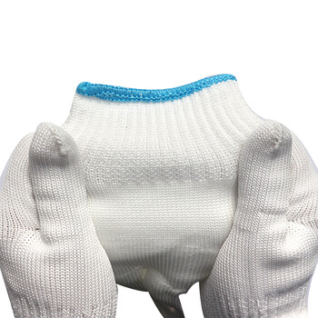 谋福（CNMF） 9654 劳保手套 防护手套 线手套高密度耐磨透气手套 （高密度尼龙线手套一副装）