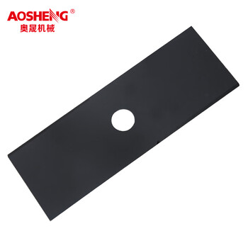 奥晟机械（AOSHENG）割草机打草机配件刀片 一字刀片厚度0.8mm