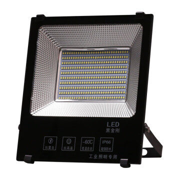 捷辰特 JCT-FL 工业用led投光灯 户外广告防水射灯 黑金刚LED贴片泛光灯 100W