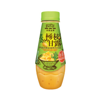 鸿福堂芦荟杨枝甘露芦荟芒果金柚果肉饮品330ml