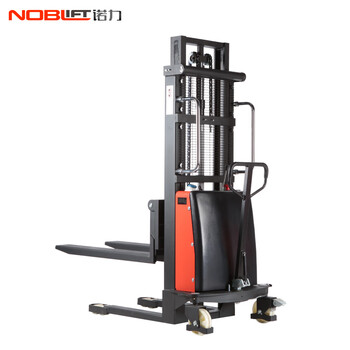 诺力（NOBLELIFT）SPN1025半电动堆高叉车载重1吨升高2.5米液压托盘升降车升高堆垛车