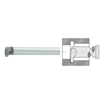 哈恩库博 HAHN+KOLB 开槽车刀HSSE圆形16mmx220mm 17092290 货期60天