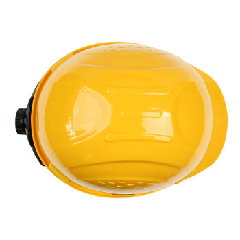 Honeywell霍尼韦尔 H99RA102S ABS安全帽 工地工程建筑防砸抗冲击 黄色 有透气孔