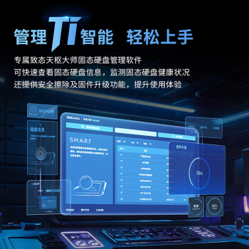 致态（ZhiTai）长江存储 500GB SSD固态硬盘 NVMe M.2接口 Ti600系列 (PCIe 4.0 产品)