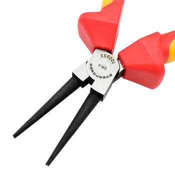艾威博尔（ EVER POWER） 100853  双色柄VDE绝缘圆嘴钳 【预计14天出货】