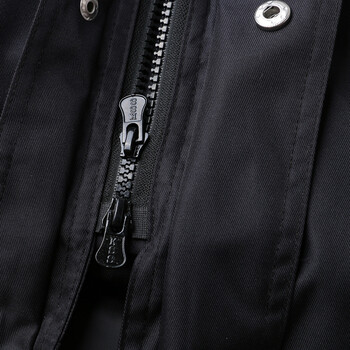 安美尚（ams）保安大衣棉服冬季多功能防寒服反光条棉袄180# 