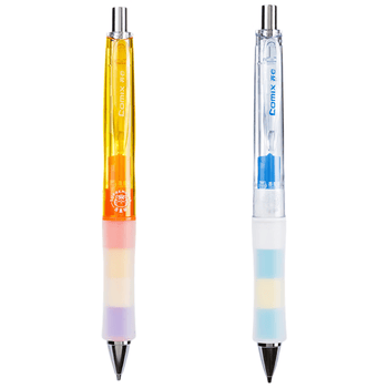 齐心吾皇猫HB自动铅笔套装 1笔+1盒铅芯 0.7mm 黑 WHMP0090