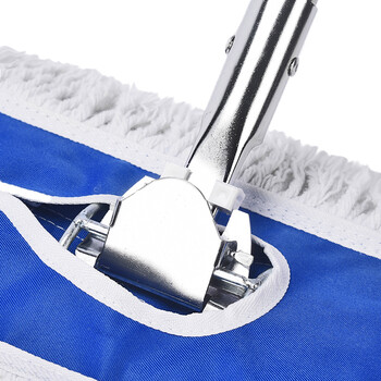 美家日记 商用平板拖把 物业尘推拖把 酒店公司单位公共地面清洁平拖 大面积地推110CM