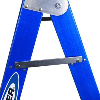 稳耐（werner）梯子玻璃钢人字梯多功能两用合梯双侧绝缘电工梯1.8米电力工程工业梯折叠梯DP6006CN