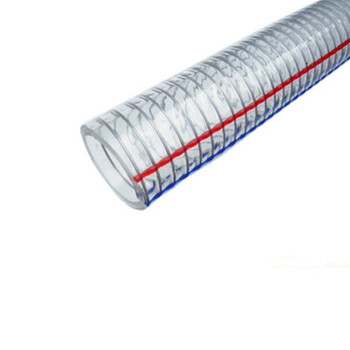 巨成 高强度钢丝软管 钢丝缠绕进水管 DN25加厚  50米/卷 企业定制