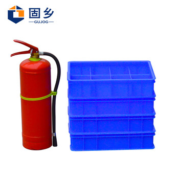 固乡收纳盒 分格盒 仓储库房分类盒 电子元器盒4格6格8格10格塑料筐零件盒 五金工具箱 小8格370X275X85MM