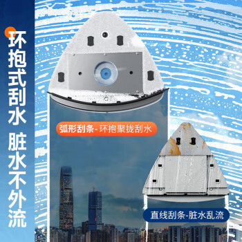 佳帮手擦玻璃神器高层窗外玻璃刮擦窗神器防掉喷水双面玻璃擦家政专用